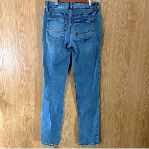 Maurices Straight Leg Blue Long Jeans - Picture 3 of 5